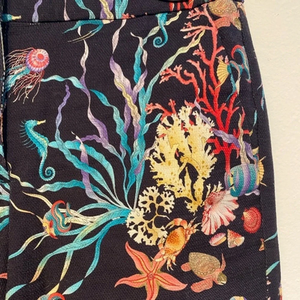 J Crew Ocean Print Pants - Picture 3 of 5